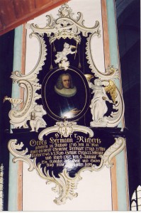 Epitaph auf Georg Herrmann Richertz in der Jacobi-Kirche, Lübeck